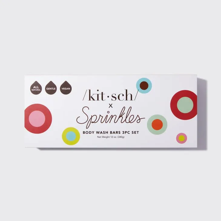 Kitsch Sprinkles Cupcakes X Kitsch 3 Pc Body Wash Set