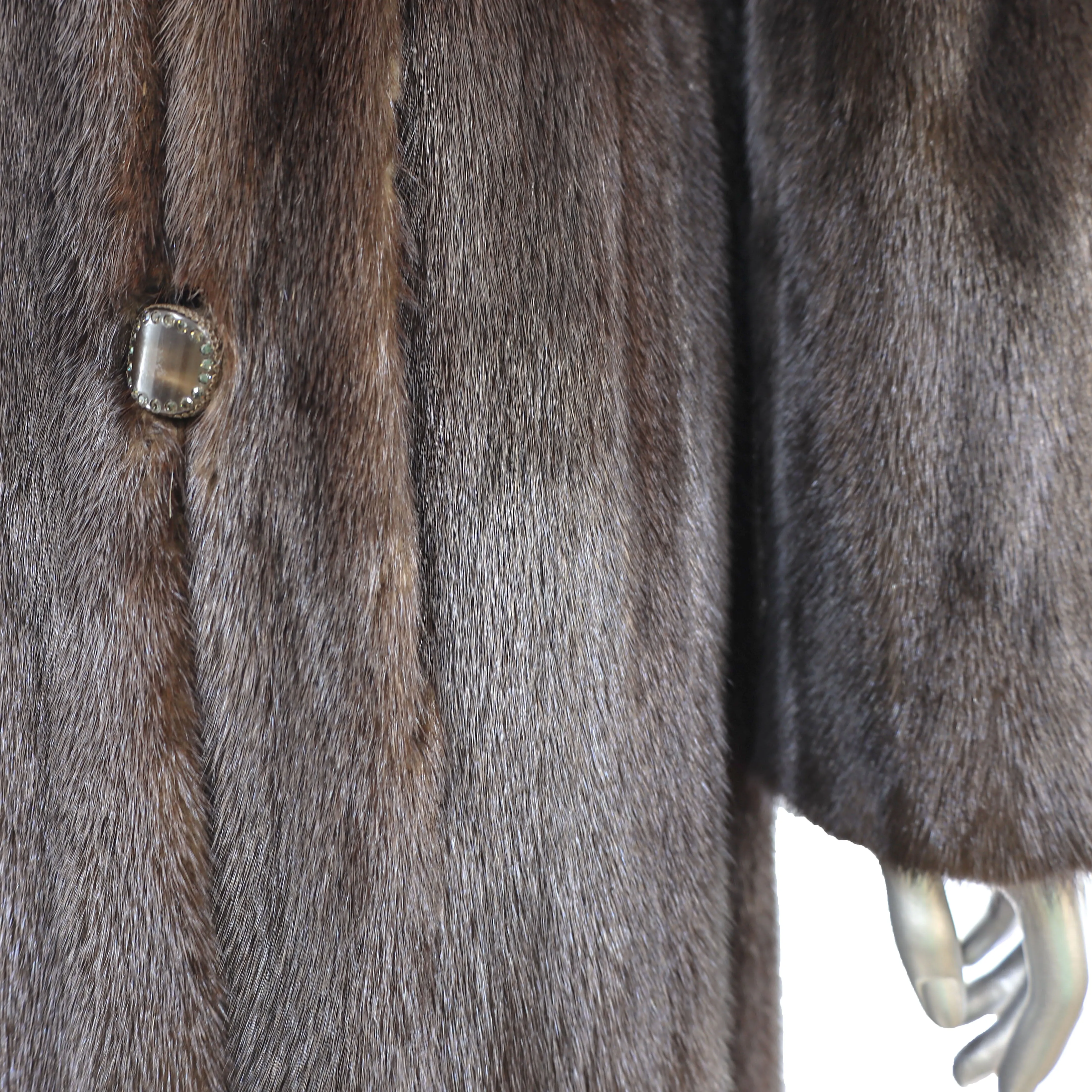 Mahogany Mink Coat- Size M