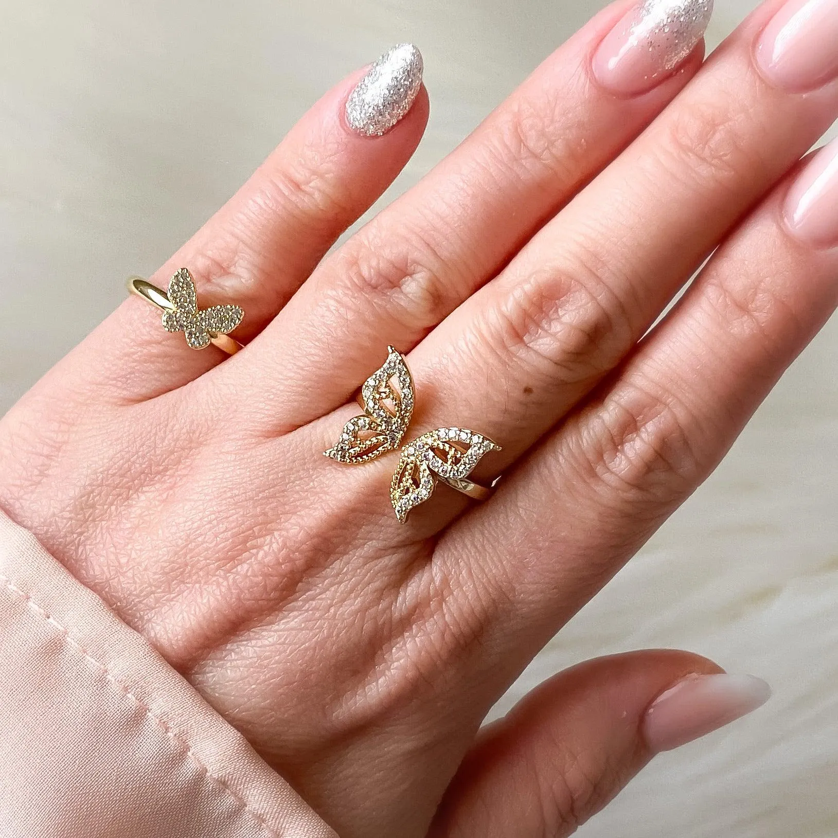 Mariposa Butterfly Ring