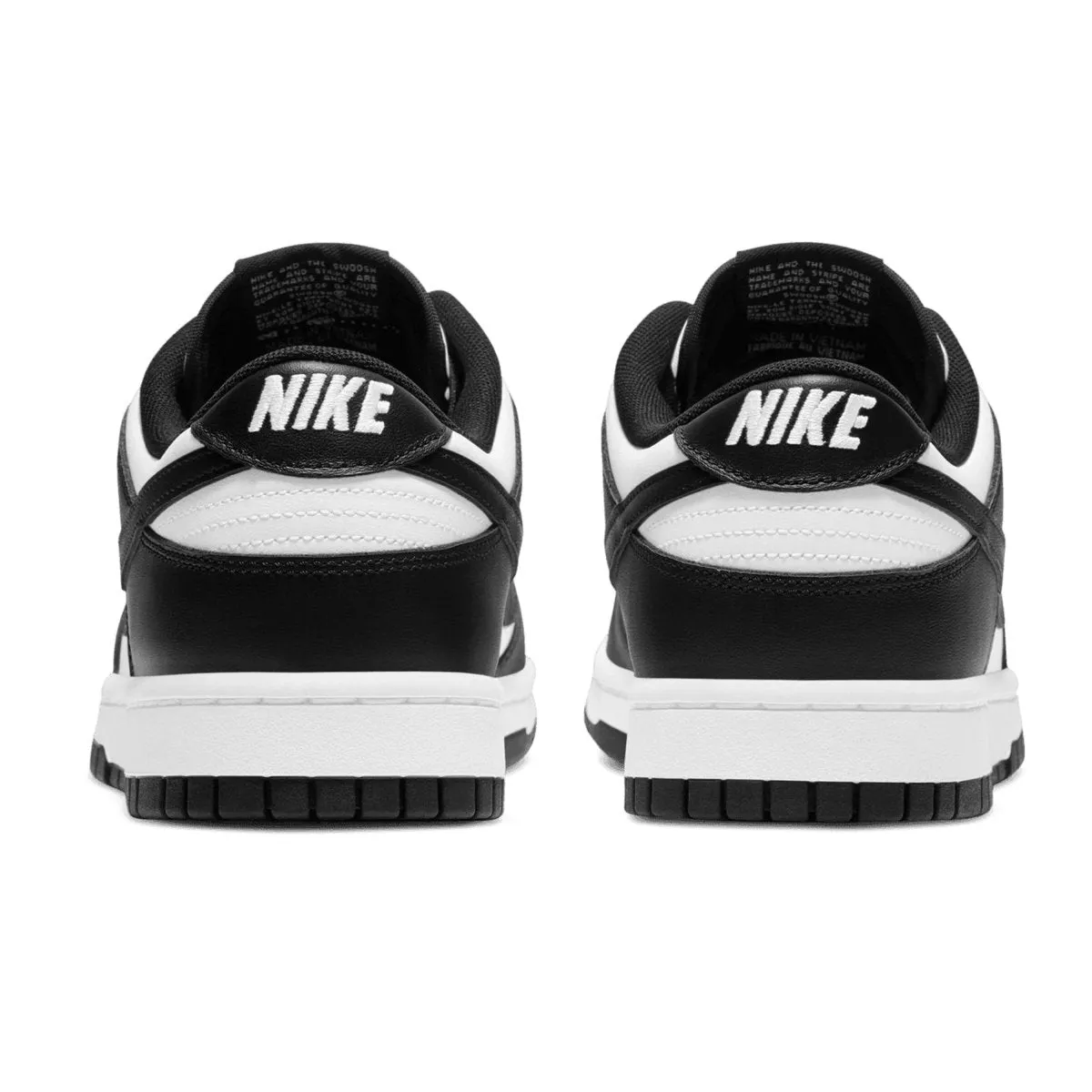 Men's Nike Dunk Low White/Black/White