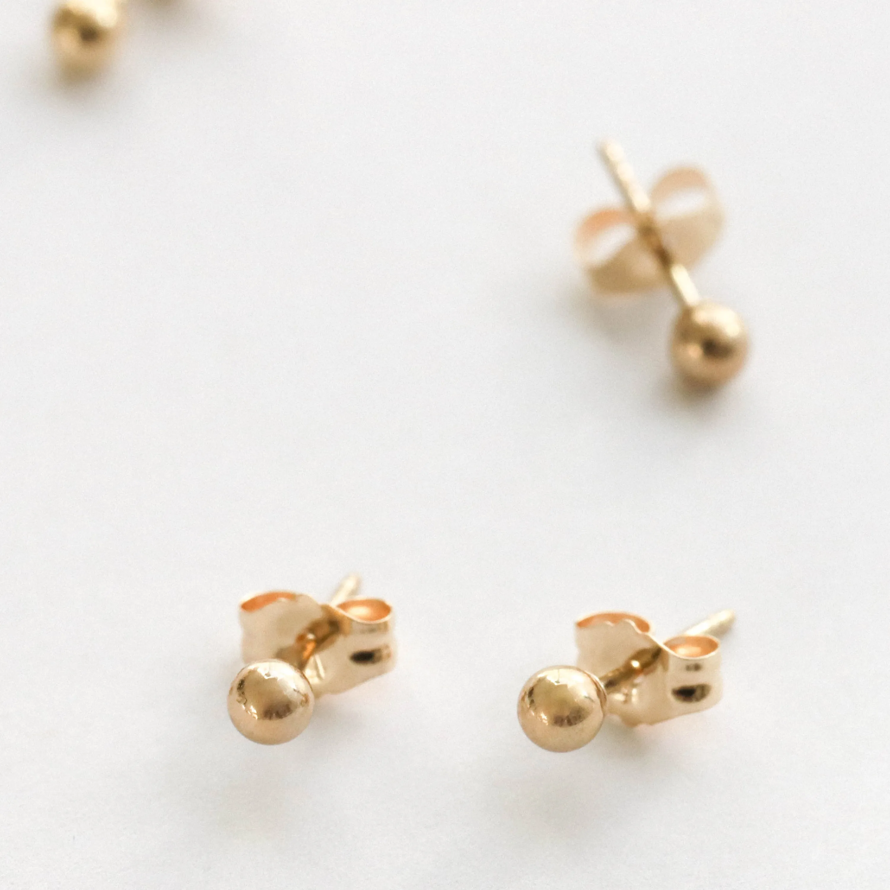 Montecito Studs - Gold Filled