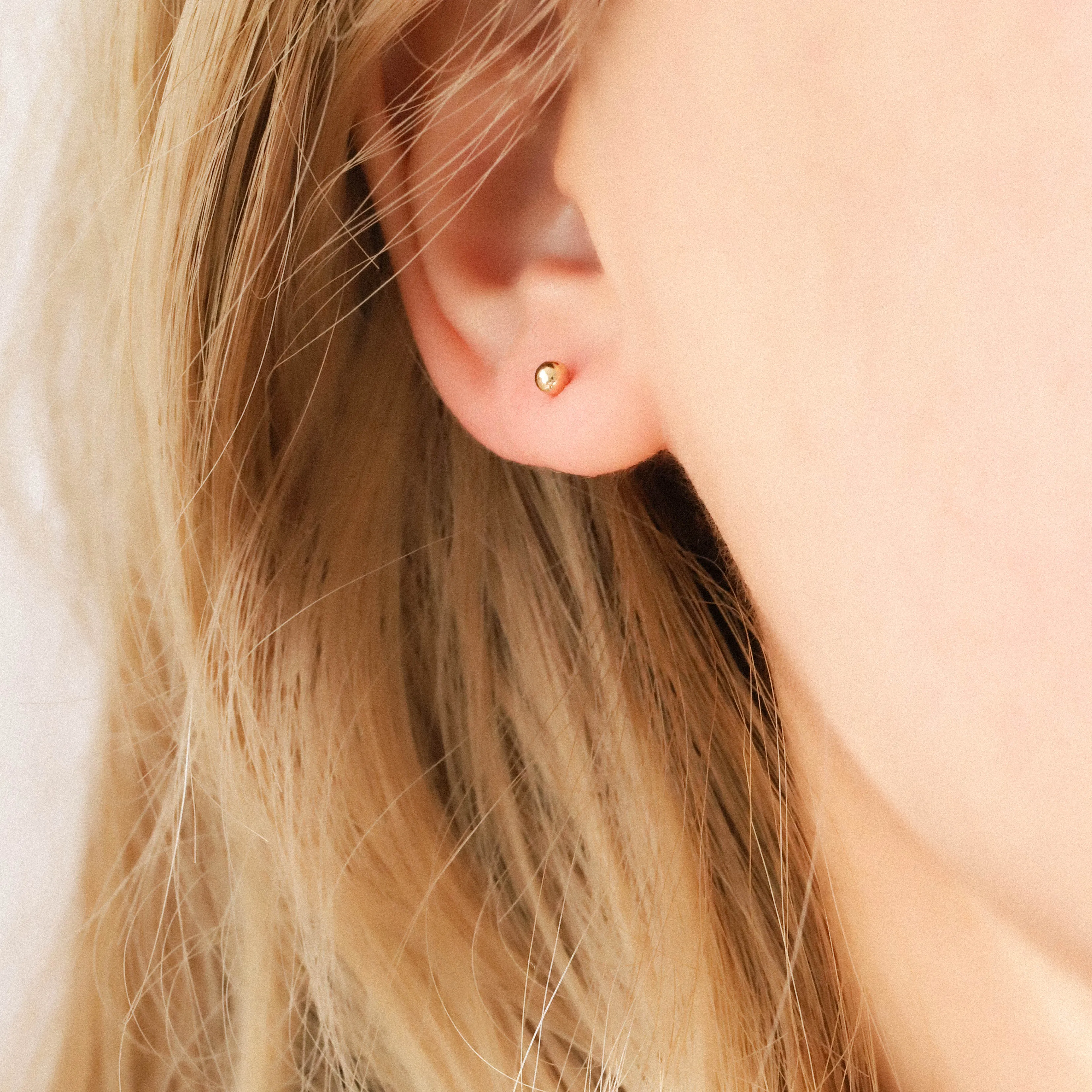 Montecito Studs - Gold Filled