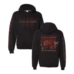 Notes From The Underground 10-Year Anniv. Pullover Hoodie (Black)