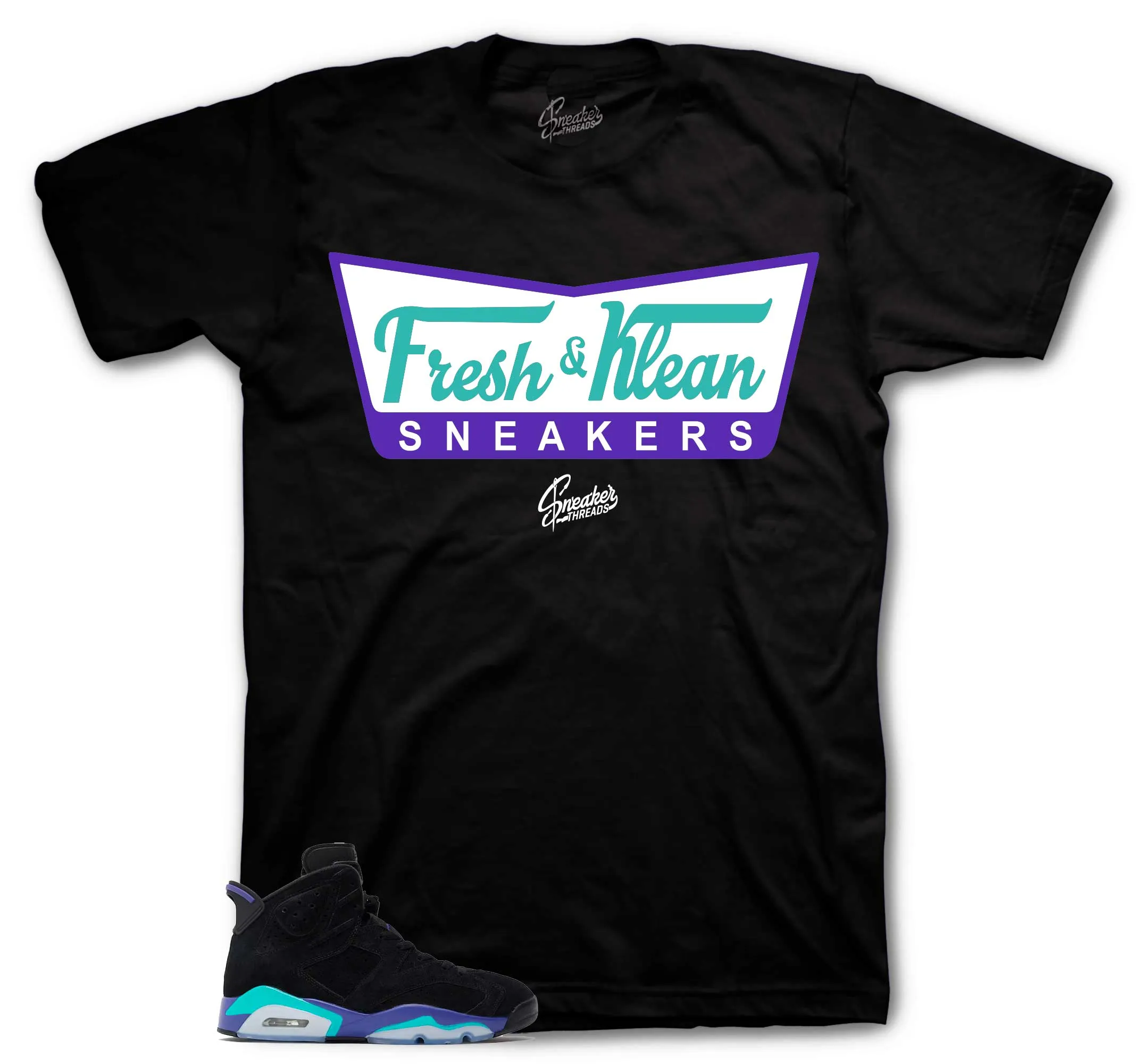 Retro 6 Aqua Fresh & Krispy Shirt