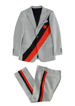 Starstruck Suit - Grey/Red/Black