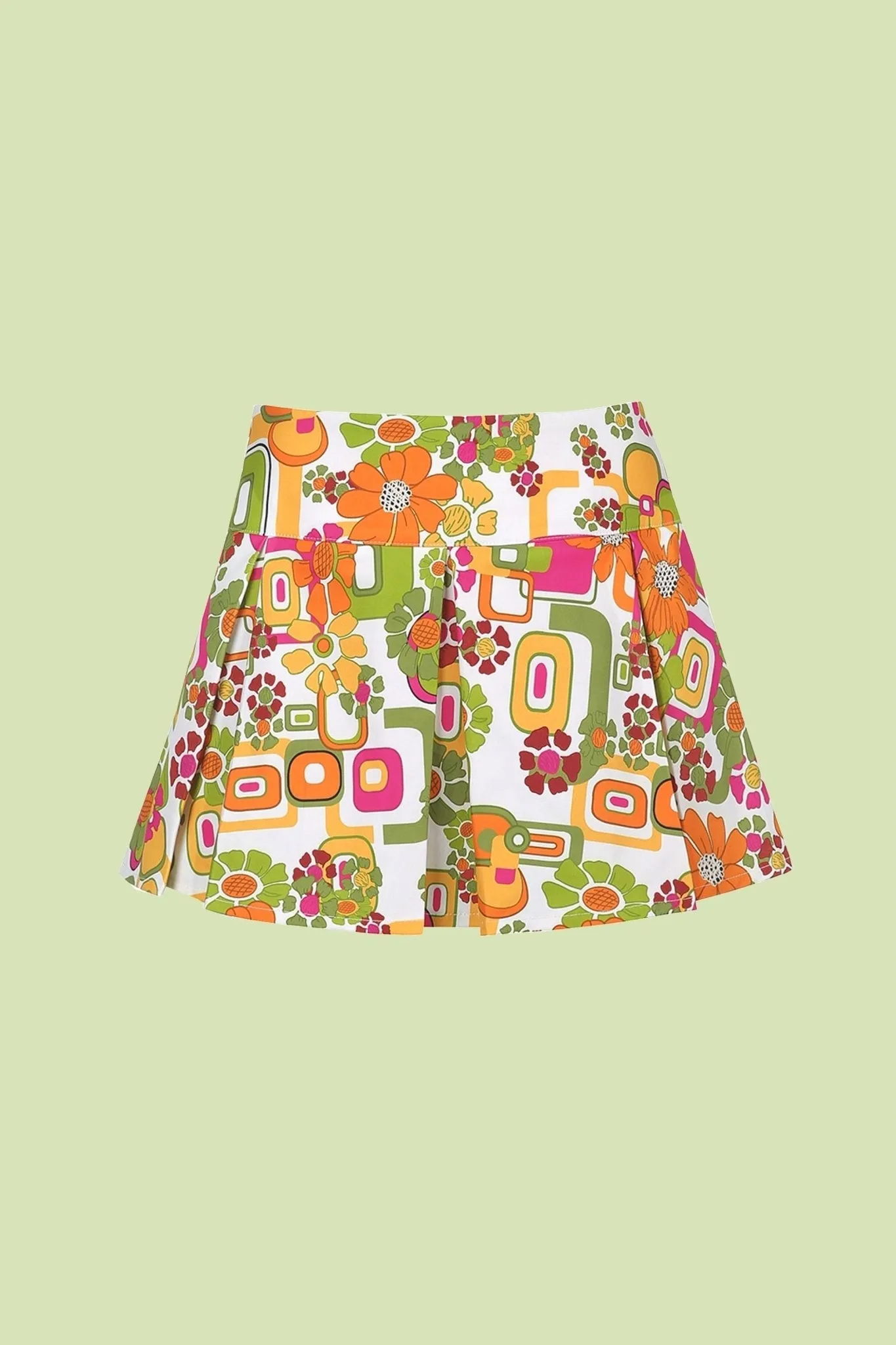 Sunny day floral skirt