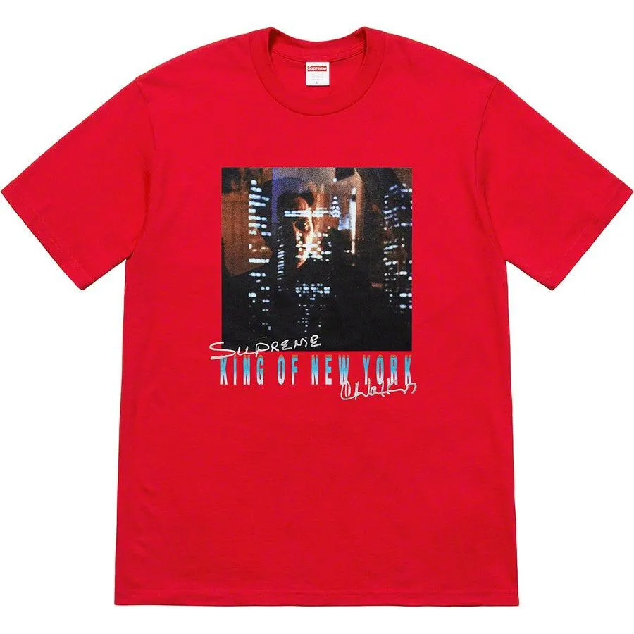 Supreme  Christopher Walken King Of New York Tee (Red)