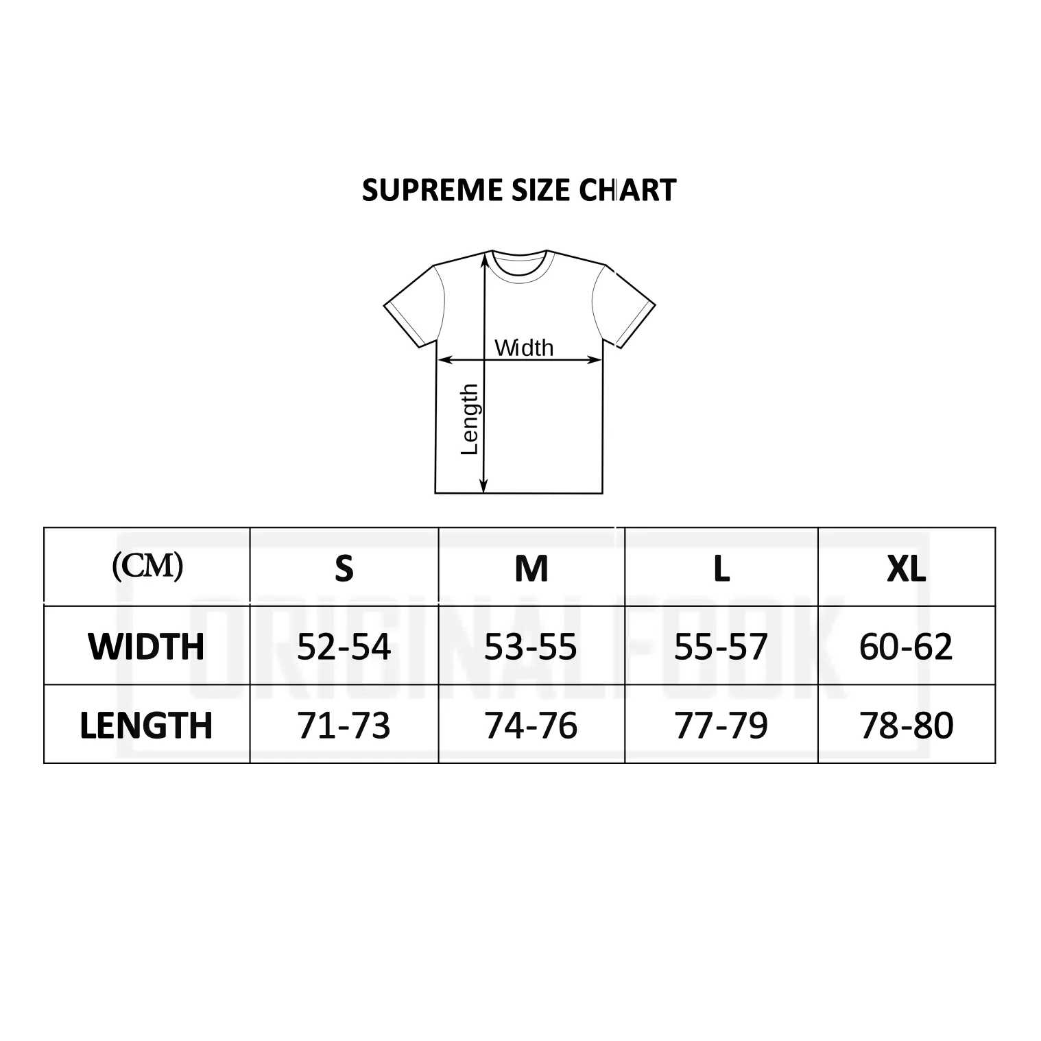 Supreme NYC Tee Black