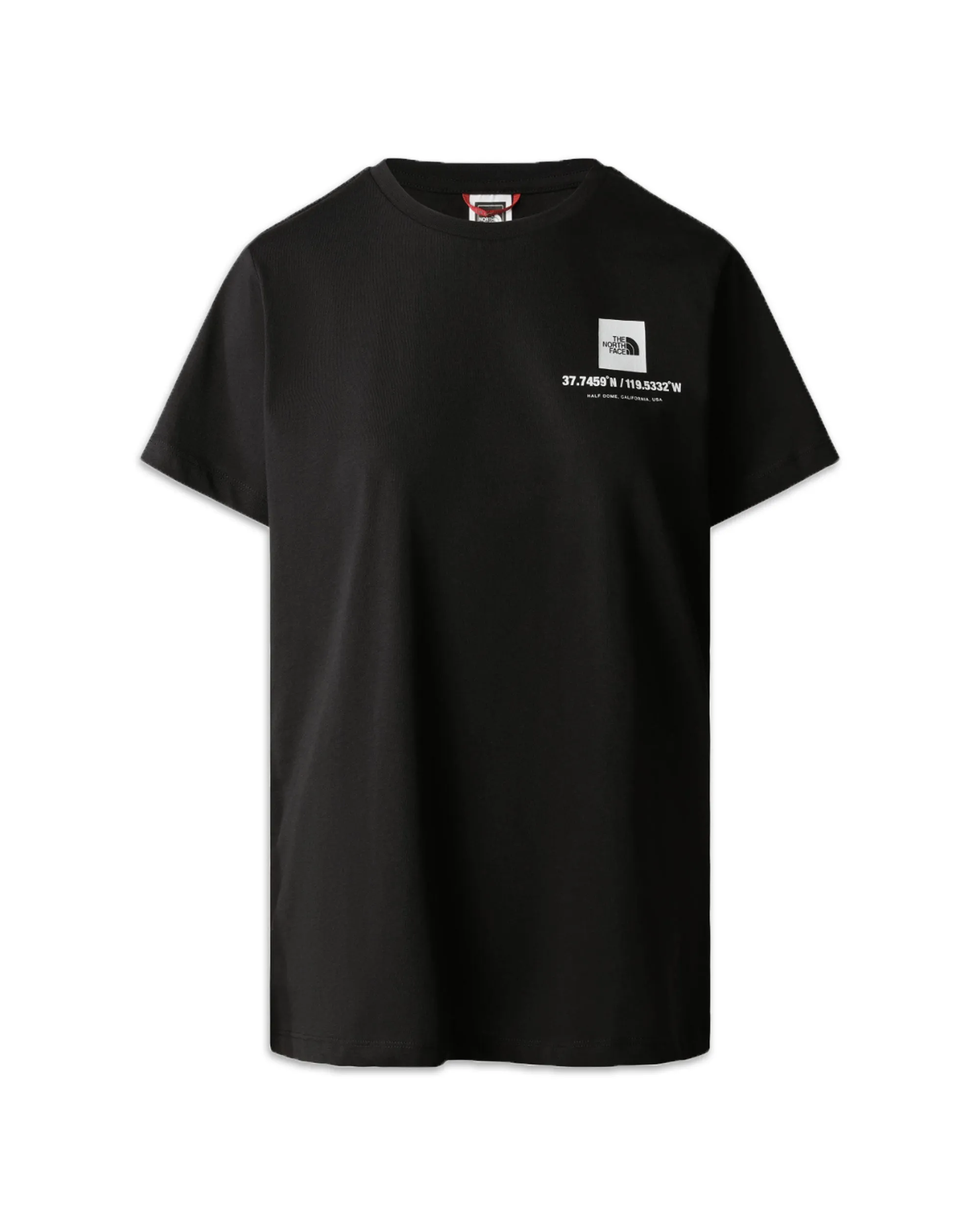 T-Shirt Donna The North Face Coordinates Relaxed Tee Nero