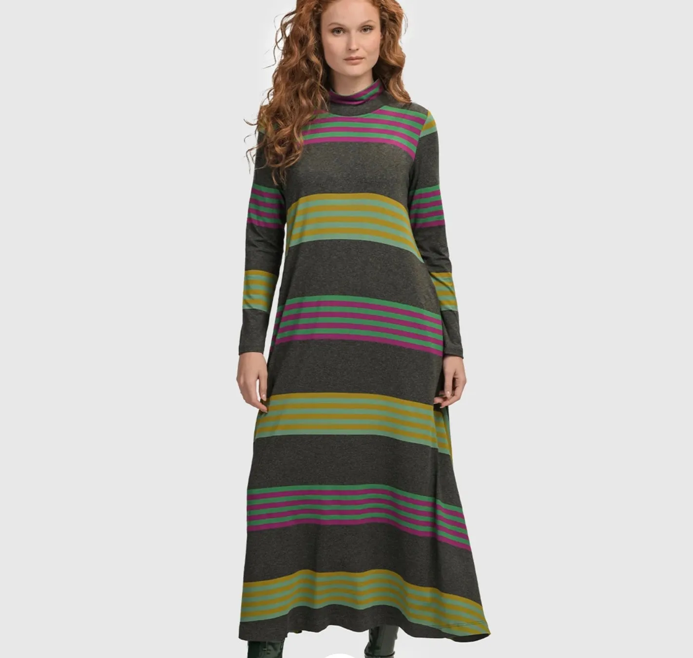 UD805S  Urban Pullover Stripe Dress