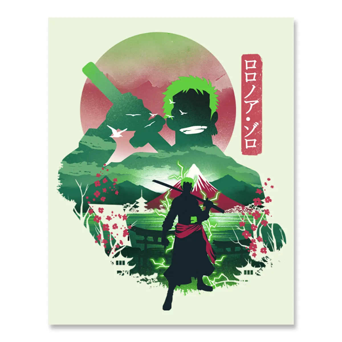 Ukiyo-e Zoro Print