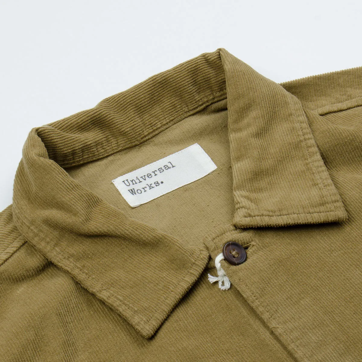 Universal Works - Uniform Shirt Fine Cord - Taupe