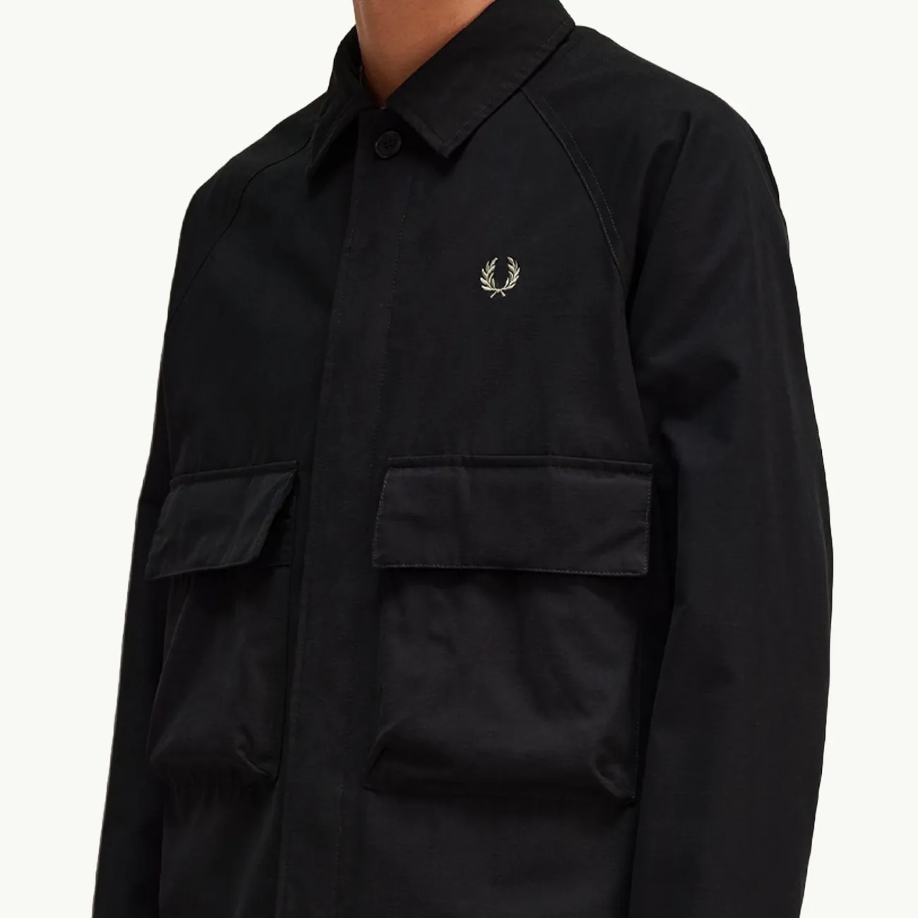 UTILITY OVERSHIRT BLACK