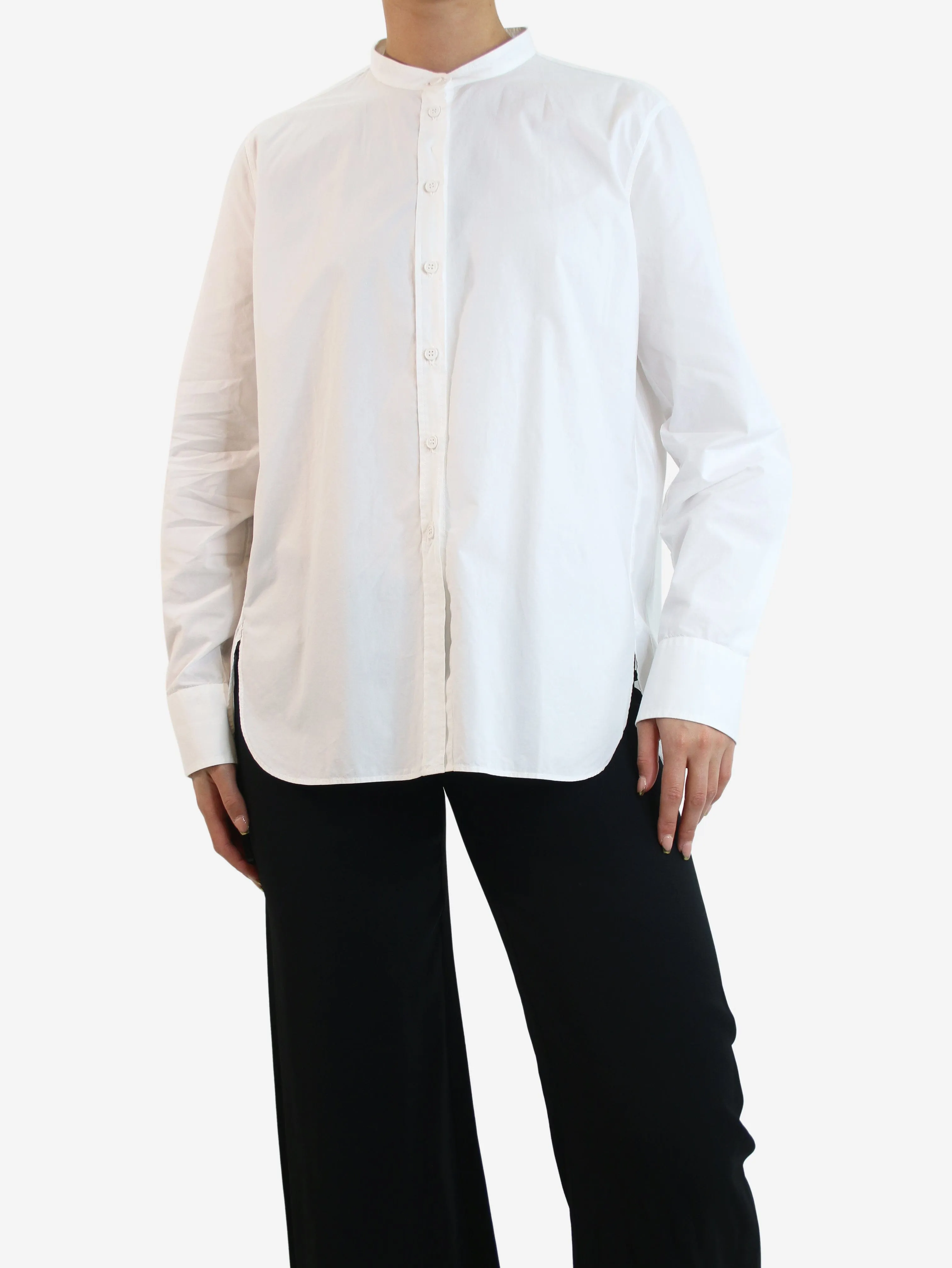 White button-up shirt - size IT 46