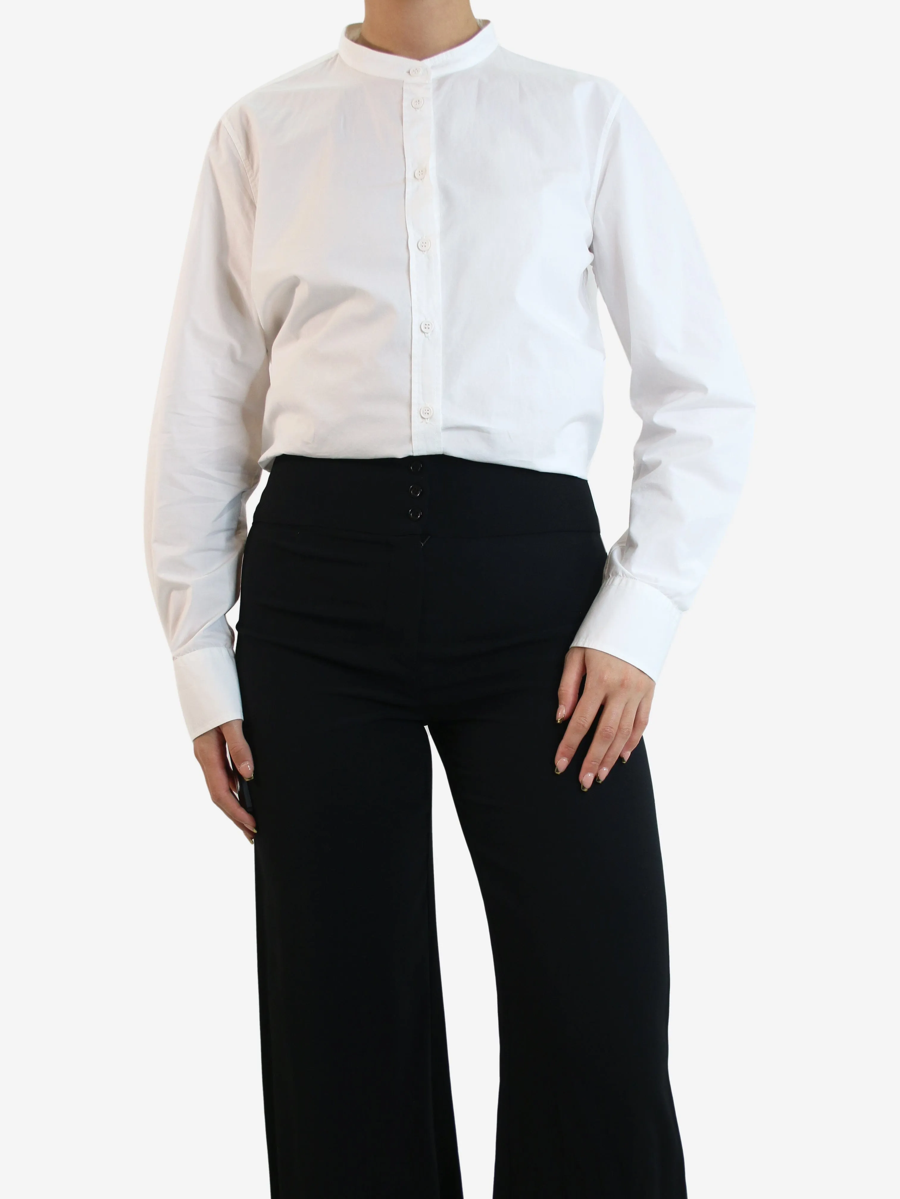 White button-up shirt - size IT 46